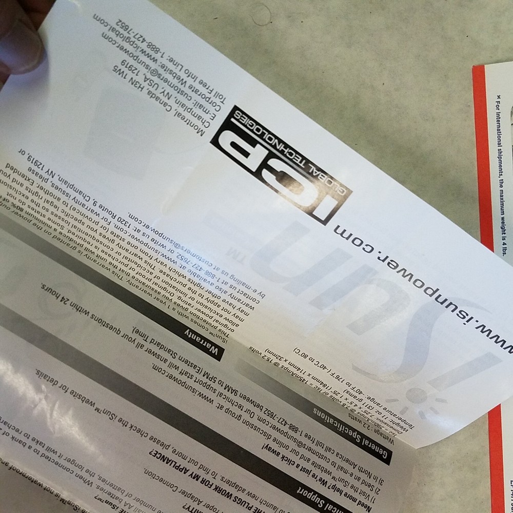 iSun Instructions by ICP Global Technologies