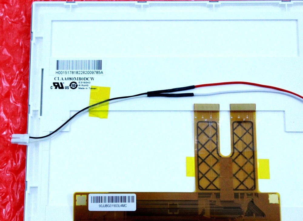New CPT 8.0" TFT LCD Screen Display CLAA080MB0DCW With Touch Pad
