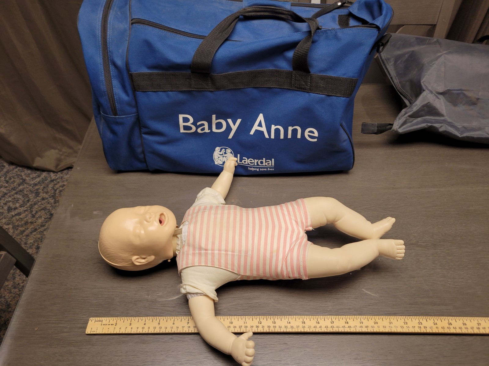 Huge Lot Of Prestan Adult Baby Anne CPR Manikin Kit Trainer Bundle With Extras