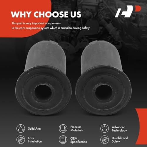 2 x Front Lower Control Arm Bushing, Compatible with Dodge Durango 1999-2003,