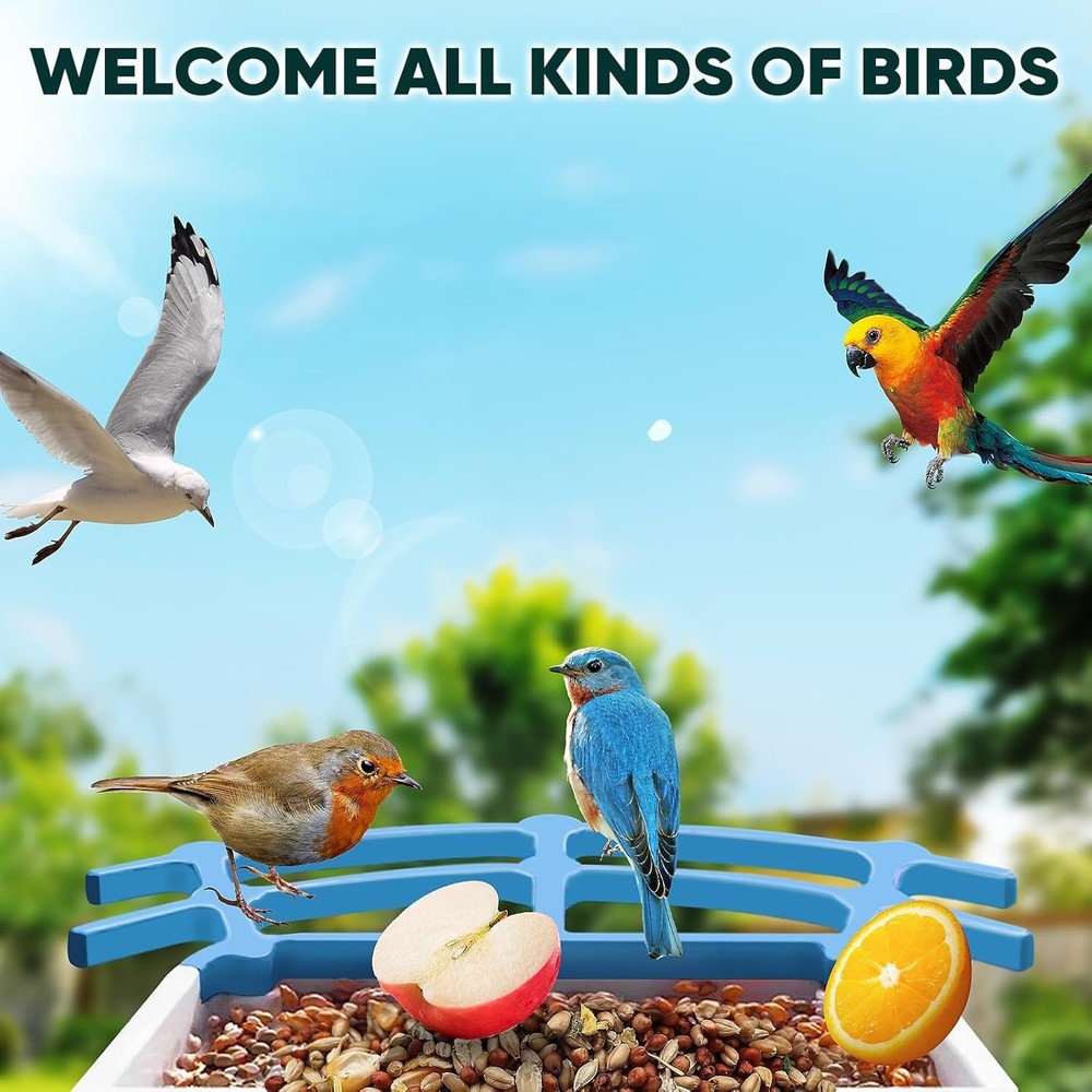 Durable 3W Solar Panel with Type-C Compatibility - Easy Install for Bird Feeders