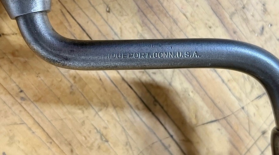 Vintage John Fray Rare Petite 6” Sweep Bit Brace Hand Drill Fine & Shop Ready