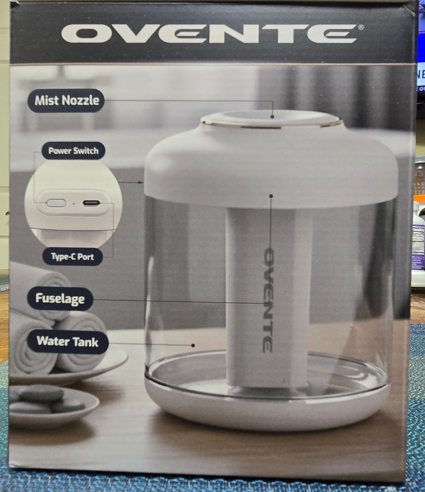 Ovente Portable Humidifier 50 oz