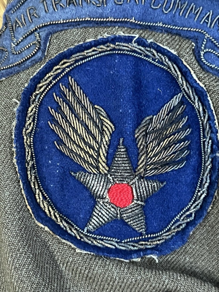 WWII US Army Coat Theater Made Iceland Base Command Air Transport Command Patch