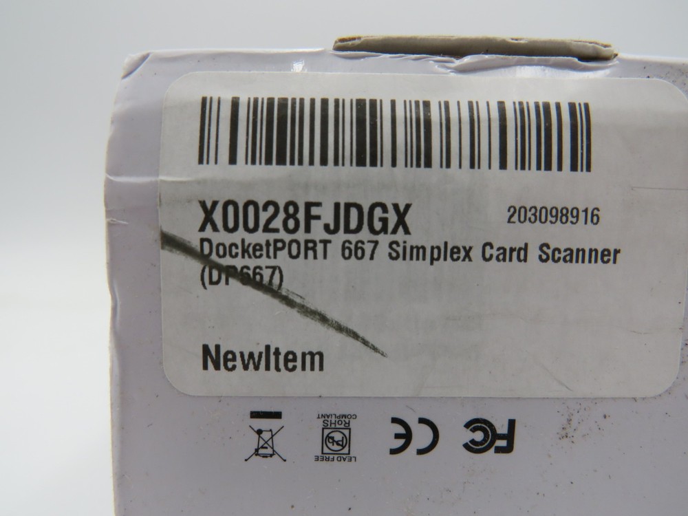DocketPORT 667 Simplex Card Scanner (DP667)