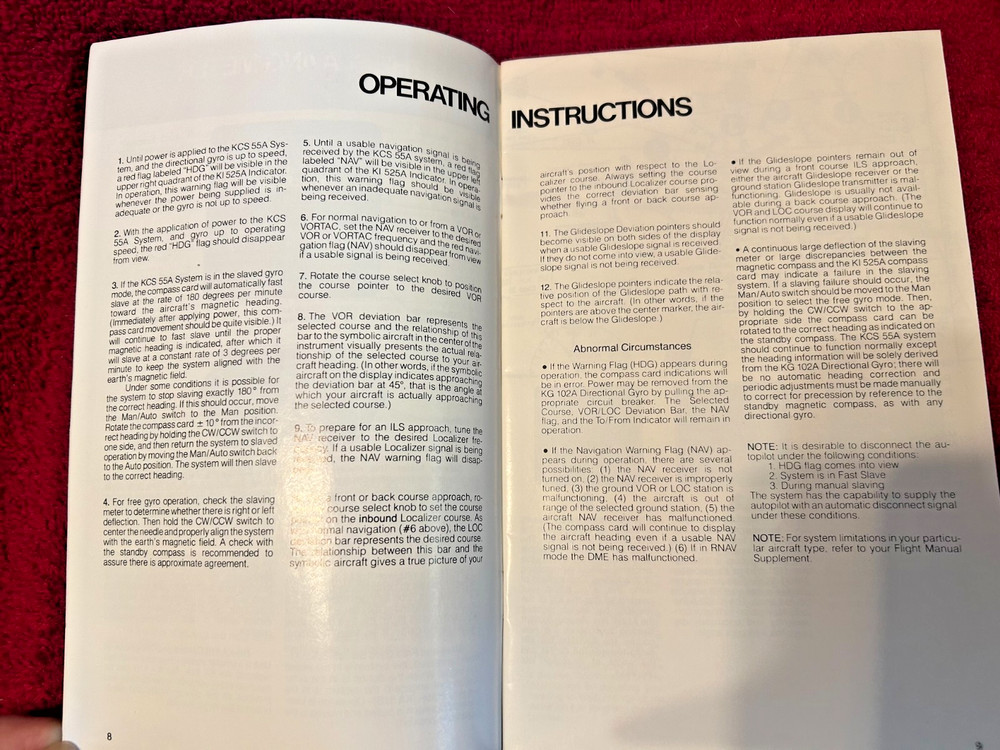 KING PILOT'S GUIDE FOR KAP/KFC 200 FLIGHT CONTROL SYSTEMS