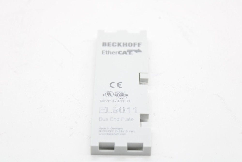 Beckhoff EL9011 EtherCAT Bus End Plate