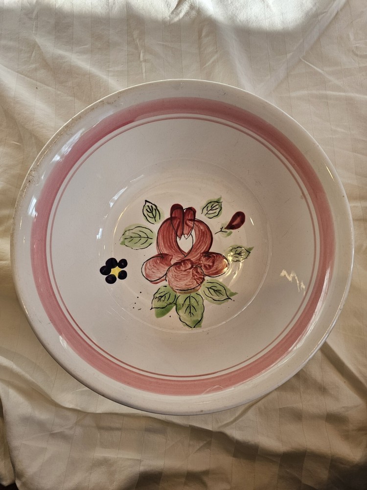 Vintage fruit themed plates and bowls