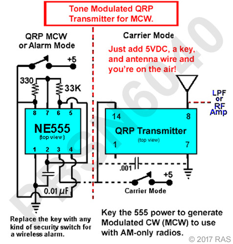 10-Meter QRP 29.4912 MHz Crystal Controlled Oscillator