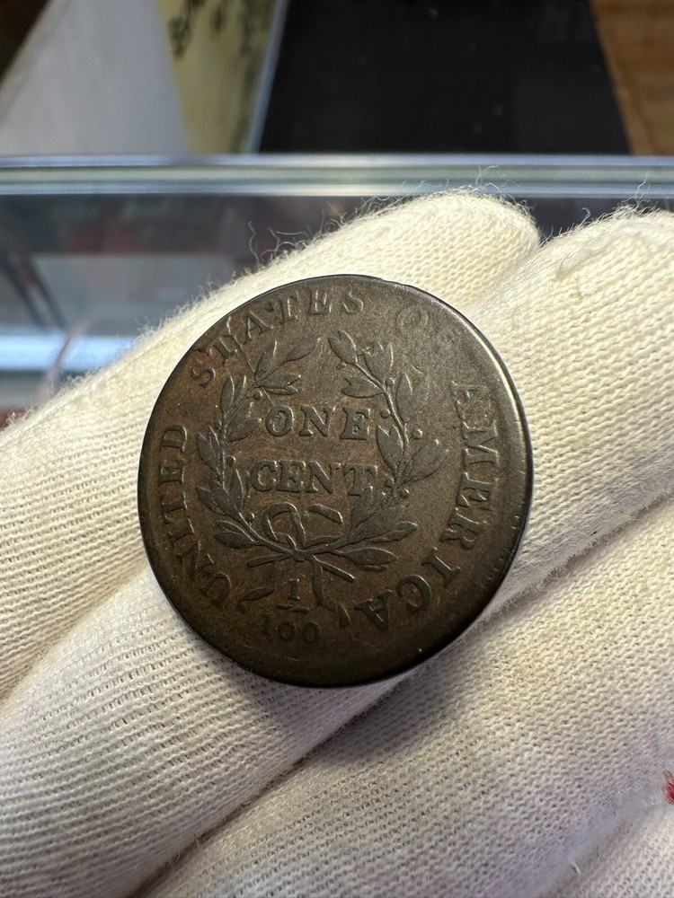 1798 Draped Bust Large Cent Fine Variety S-167