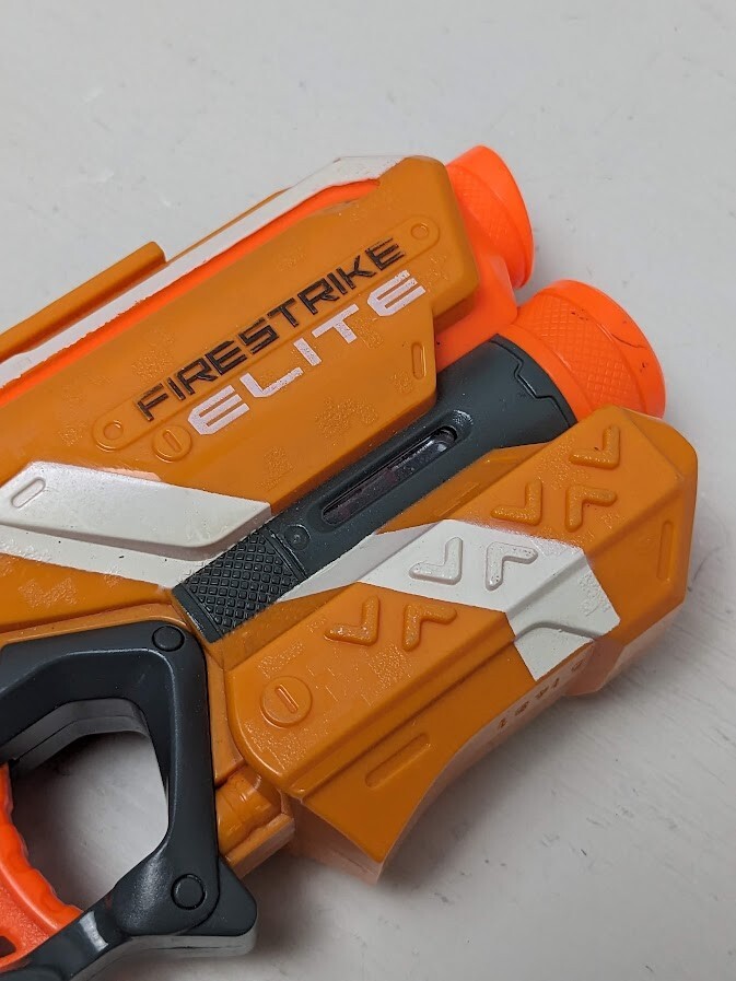 Nerf N Strike Firestrike Elite Orange Light Beam Targeting NO Bullets Or Battery