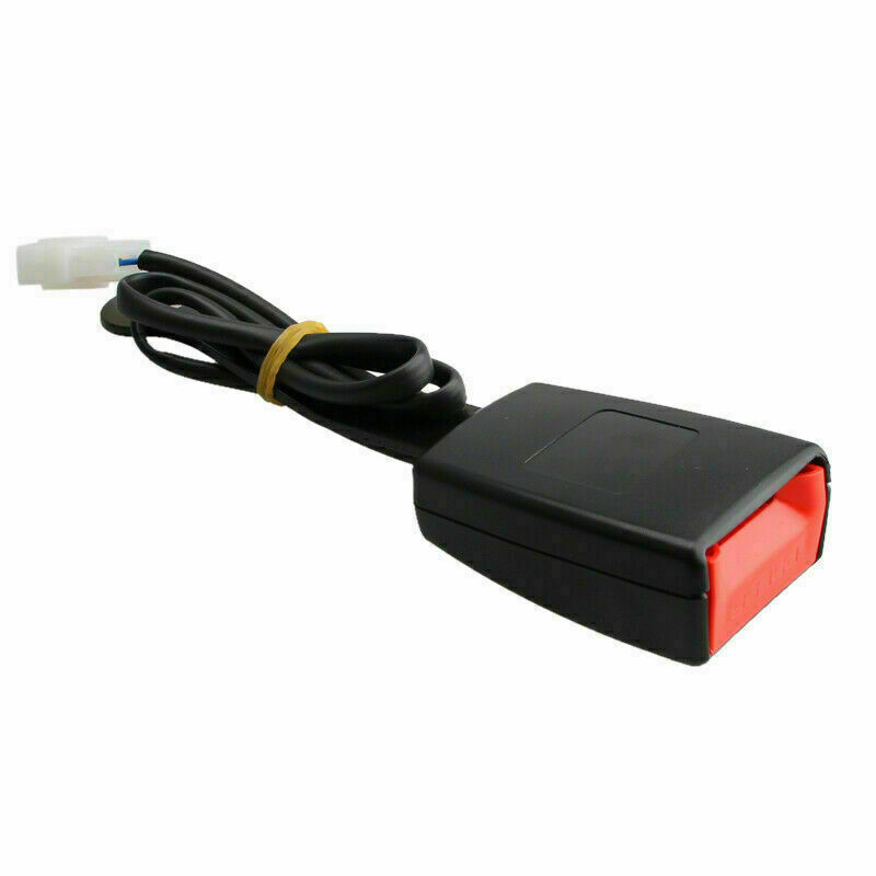 Front Driver Safety Seat belt Buckle Plug Connector Warning Cable Camlock Duty