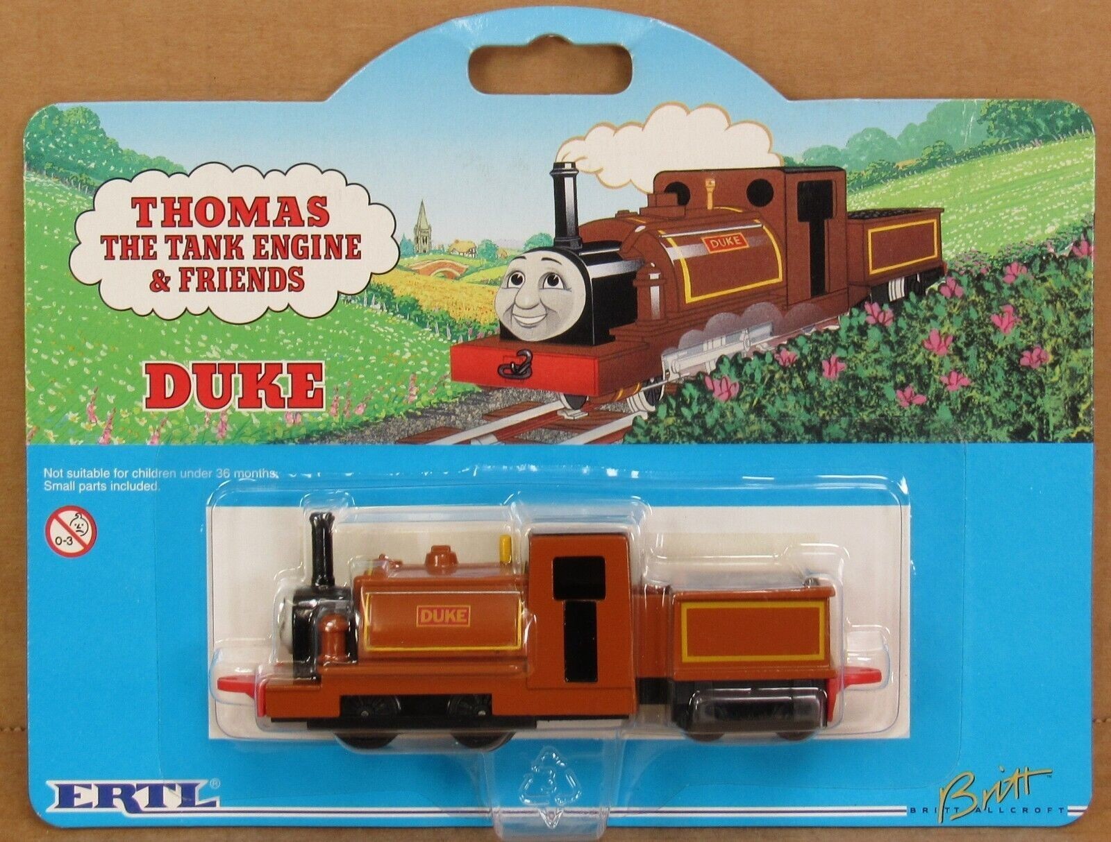 ERTL 4019 - Thomas the Tank Engine & Friends "Duke" 1997 NIP