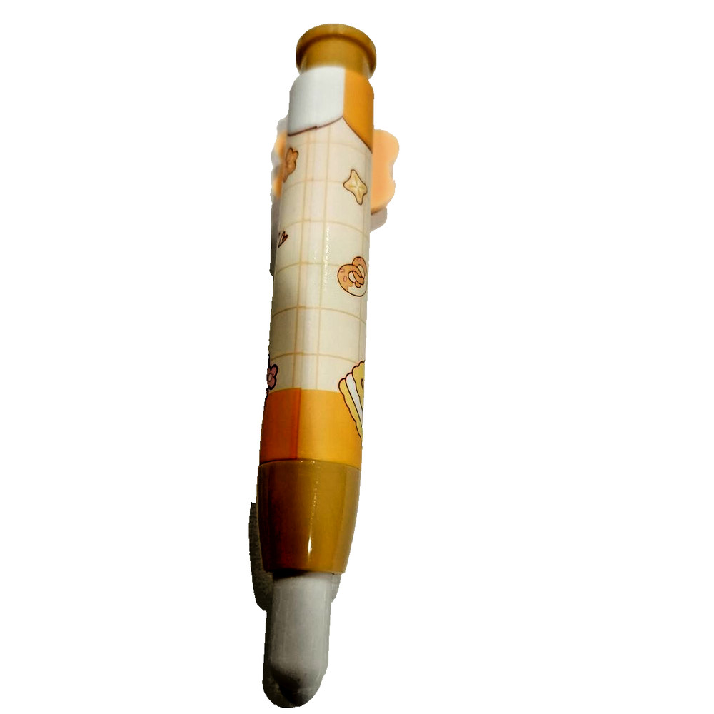 Bear Clickable Push Button Retractable Eraser