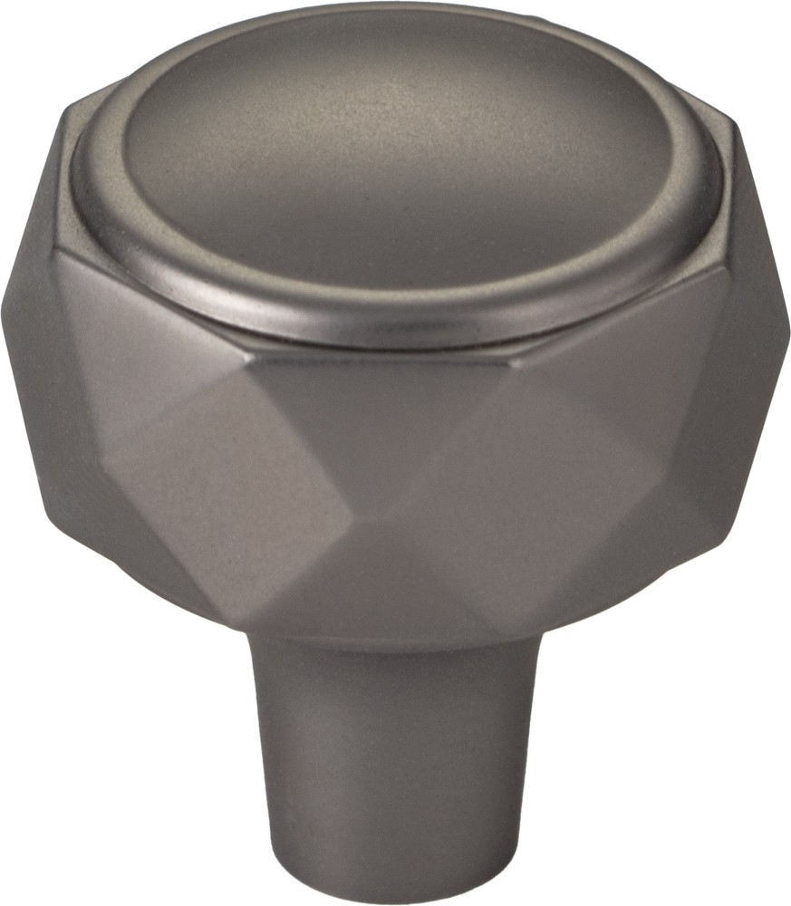 Top Knobs TK3080AG Kingsmill Knob 1 1/4" - Ash Gray