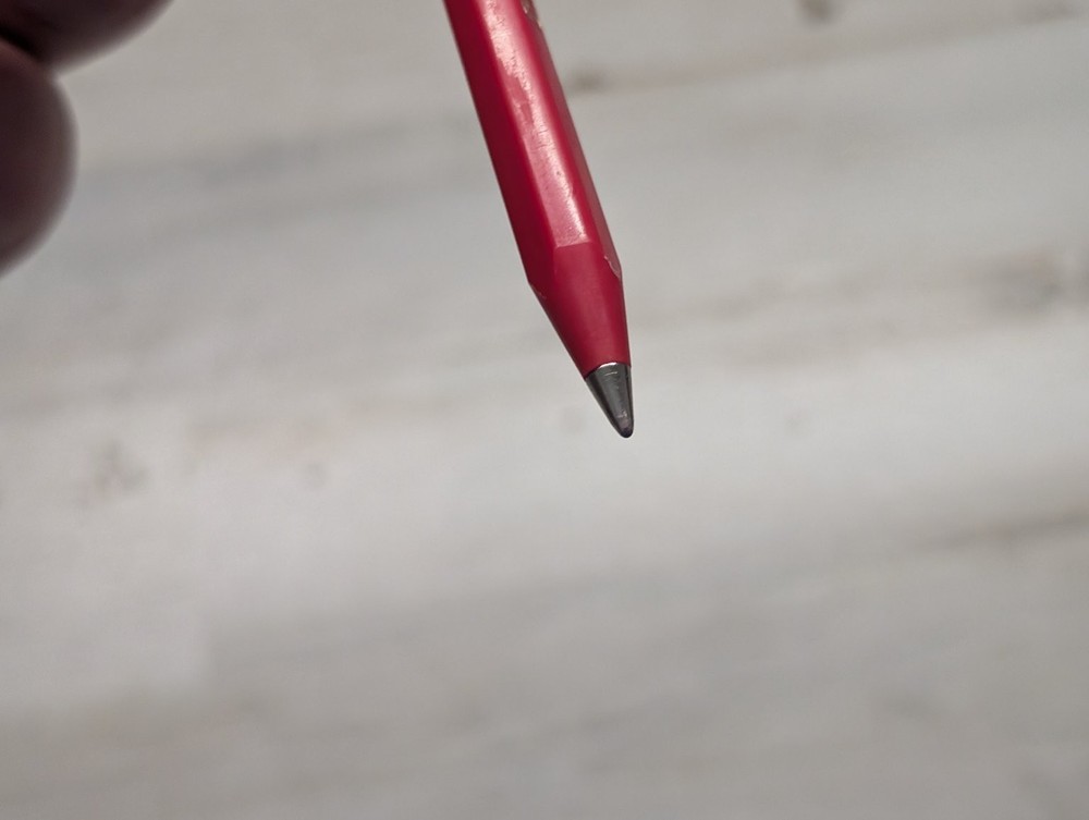 DATAMATE Executive Ballpoint Pen Red Deluxe Medium U.S.A. *DOES NOT WRITE*