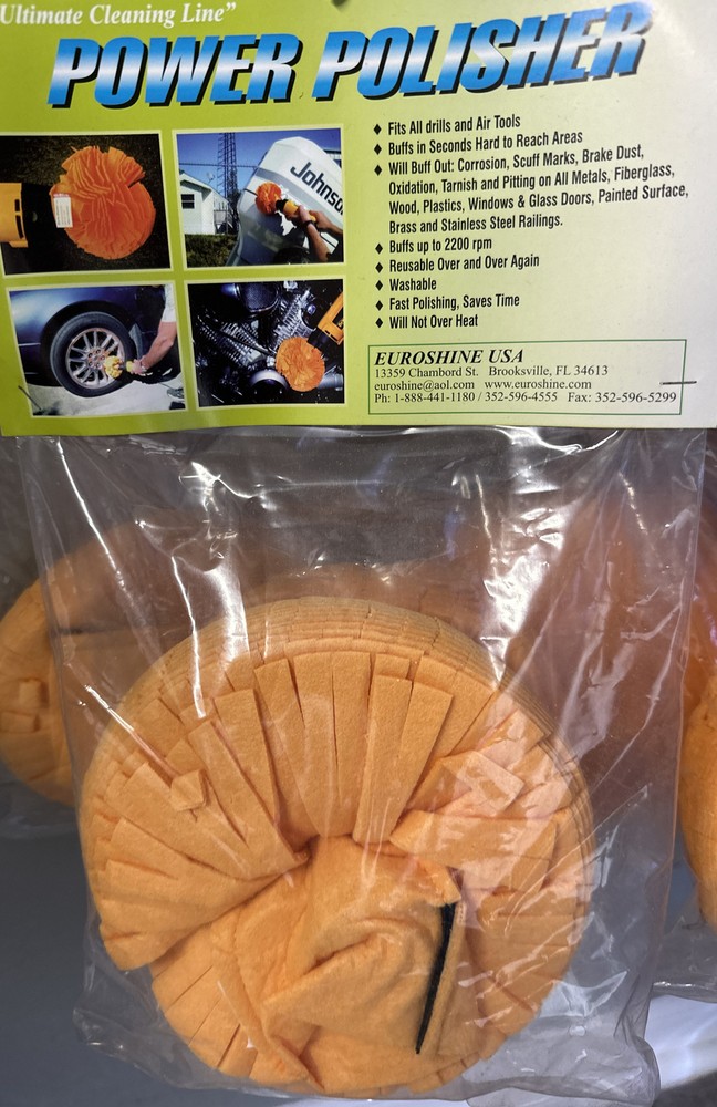 Drill Polisher Attachment Included