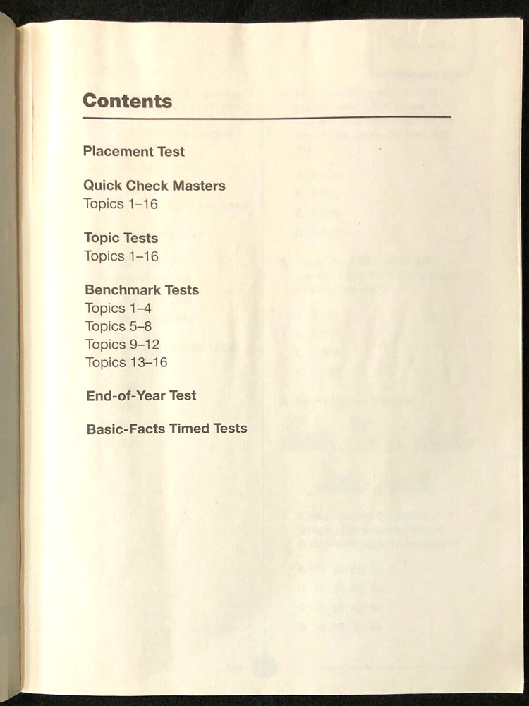 2nd Grade - Pearson enVision ASSESSMENT SOURCEBOOK - Common Core (2012)