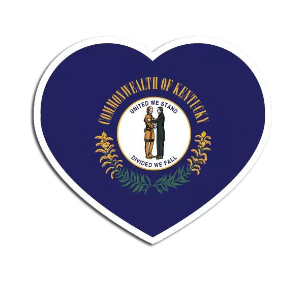 Kentucky Heart Sticker Decal