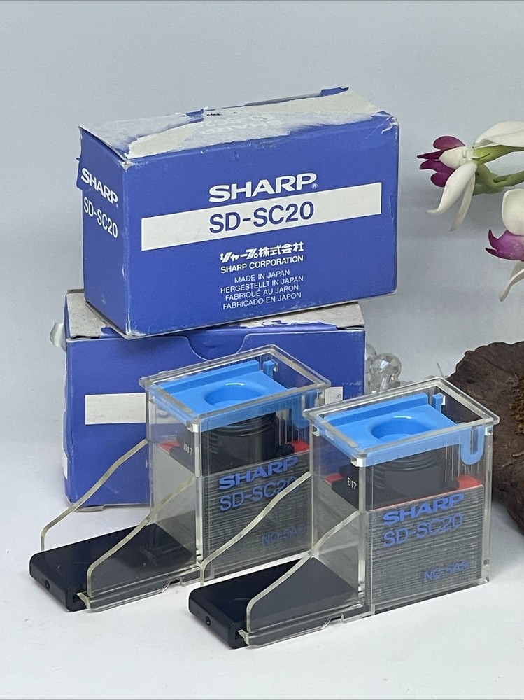 2x Sharp Staple Cartridge - SD-SC20 - New in Box