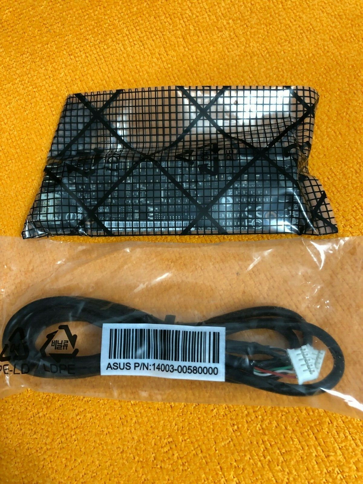 ASUS ROG STRIX Z170 Z270 Z370-E  X99 X299 GAMING FAN EXTENSION CARD WITH CABLE