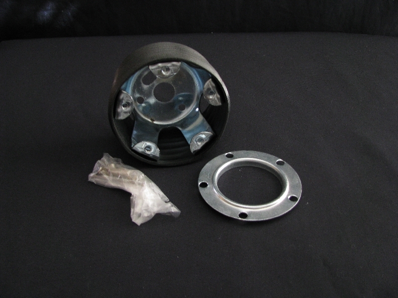 RAPTOR 15" MAHOGANY WOOD STEERING WHEEL - GOLD