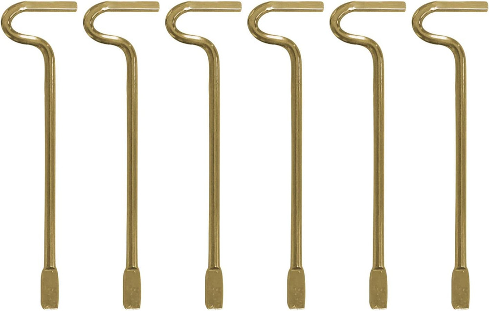 Interior Emergency Key for Bathroom Bedroom - 6 Pack