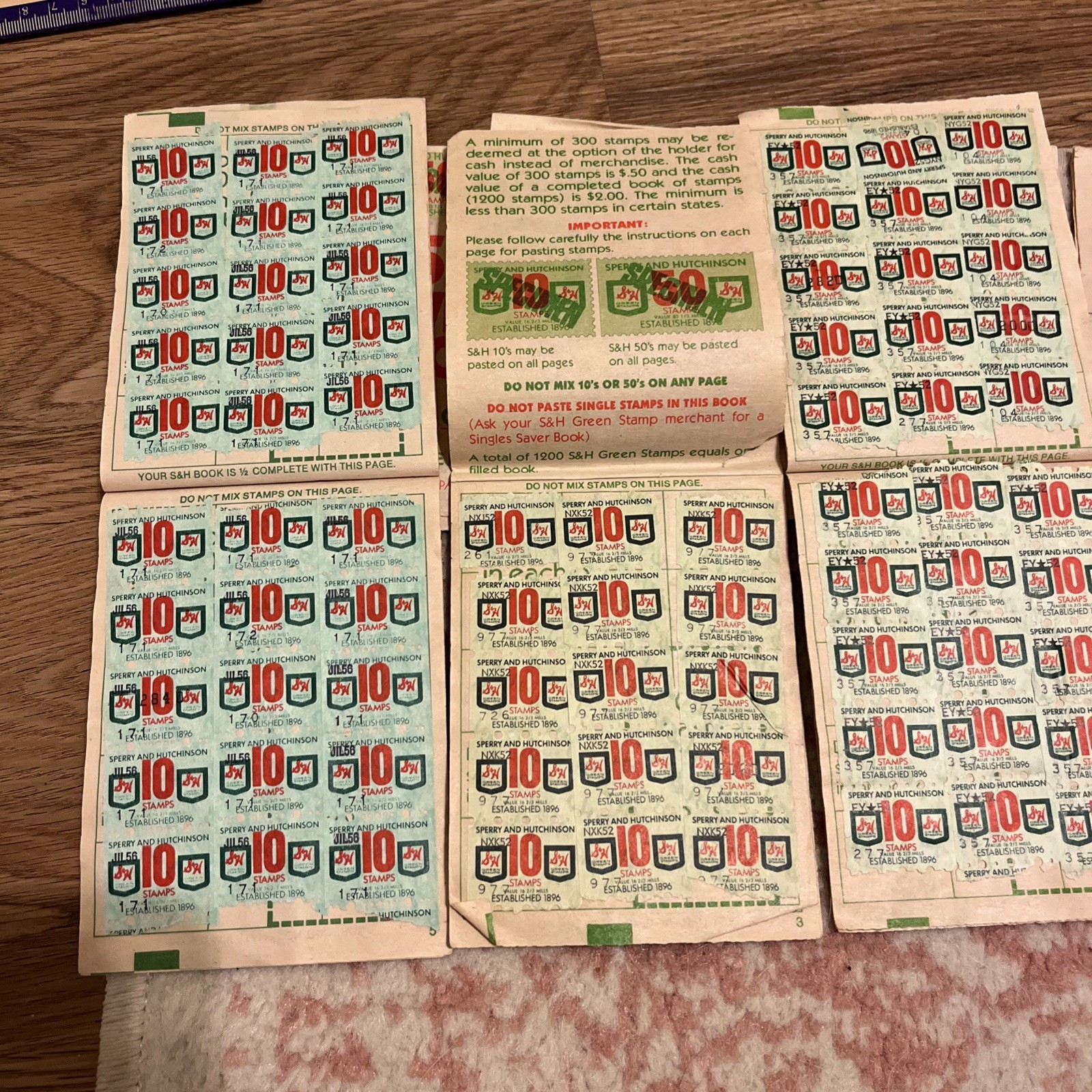 Vintage S&H Green Stamps Saver Book