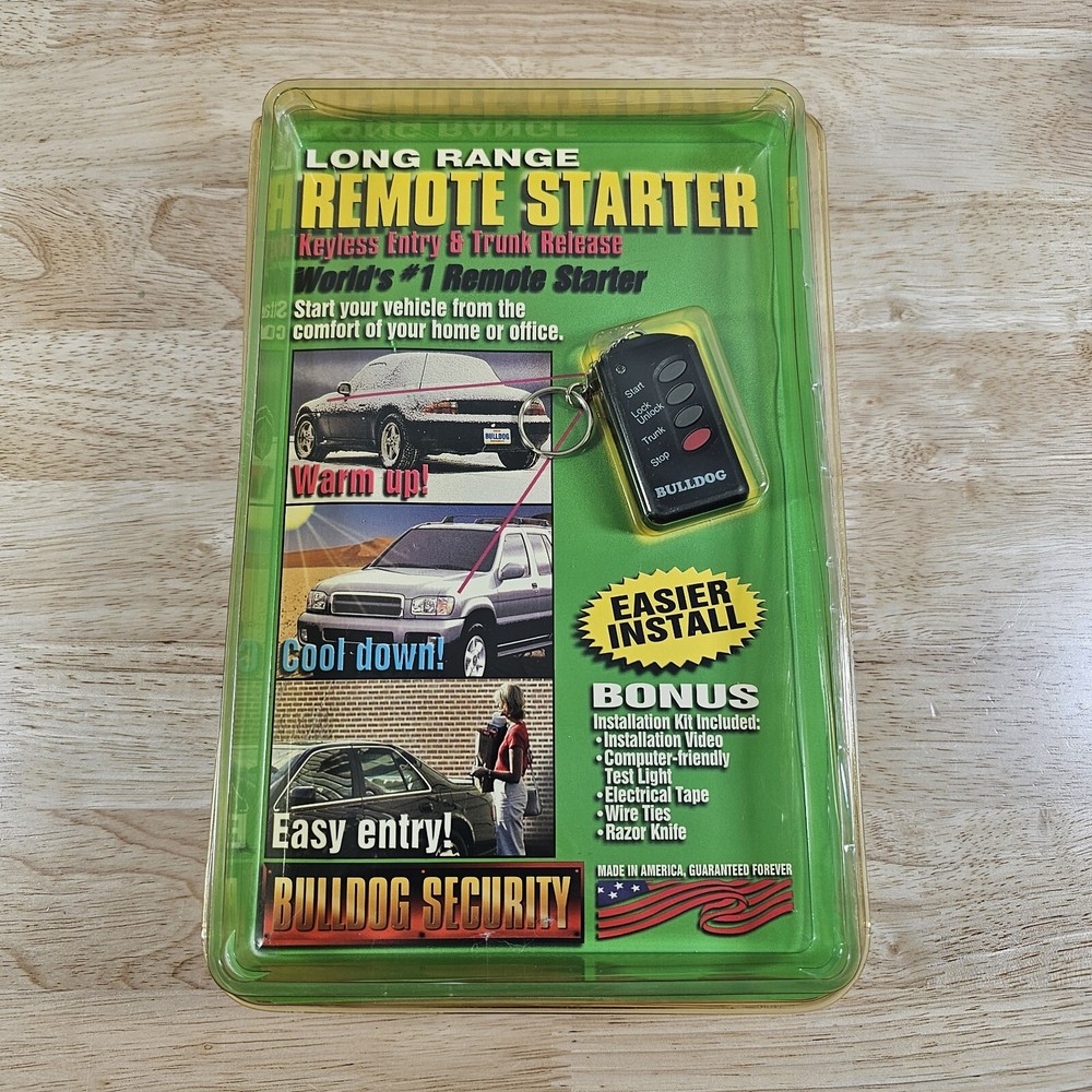 Bulldog Security Long Range Remote Starter System Model RS 114