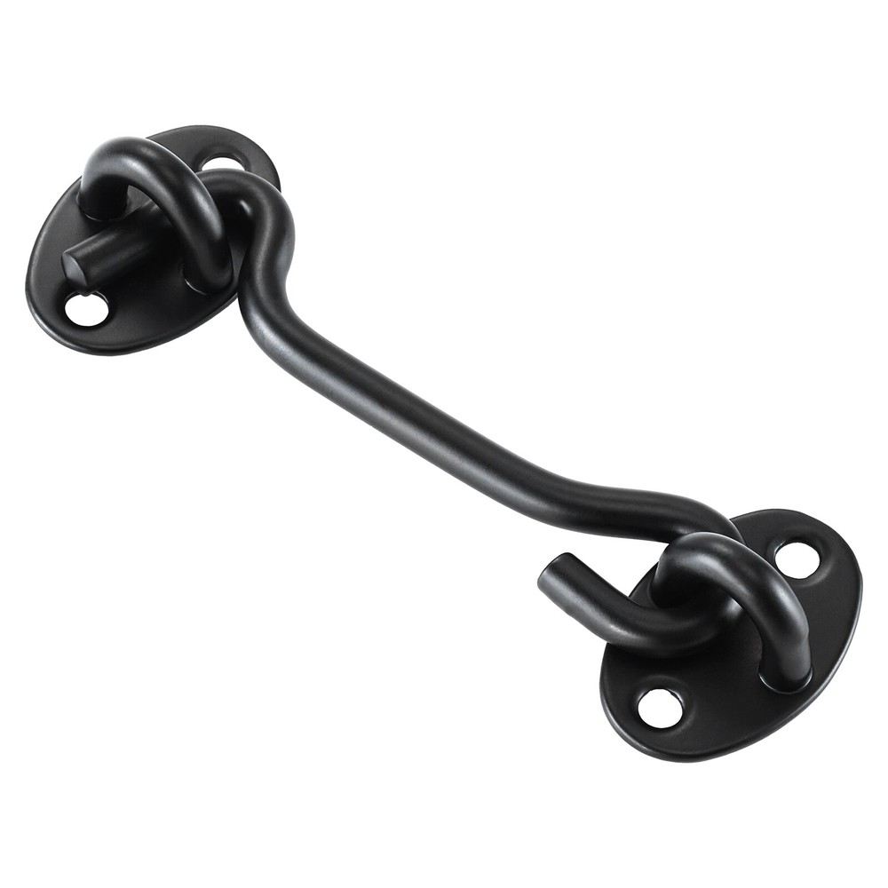 Hook and Eye Gate Latch 2 Pack Barn Door Latch Hook with Mounting Screws