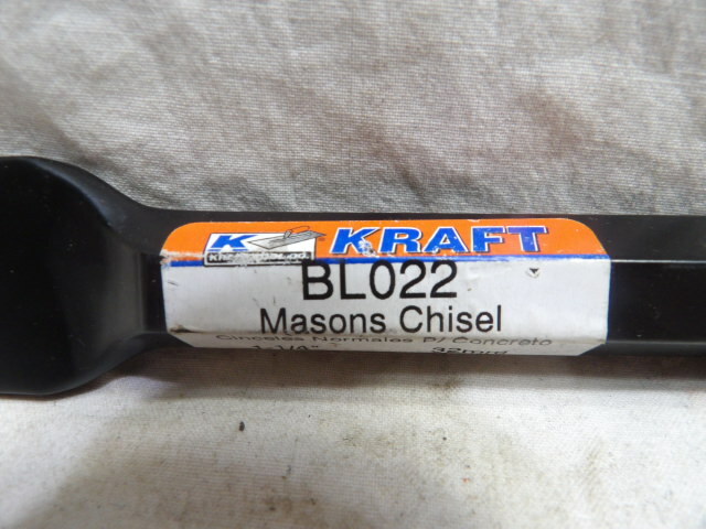 Kraft BL022 Masons Chisel 1-1/4"