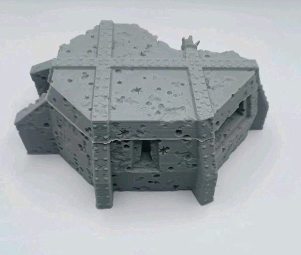 Terrain Scenery Modular Bunker