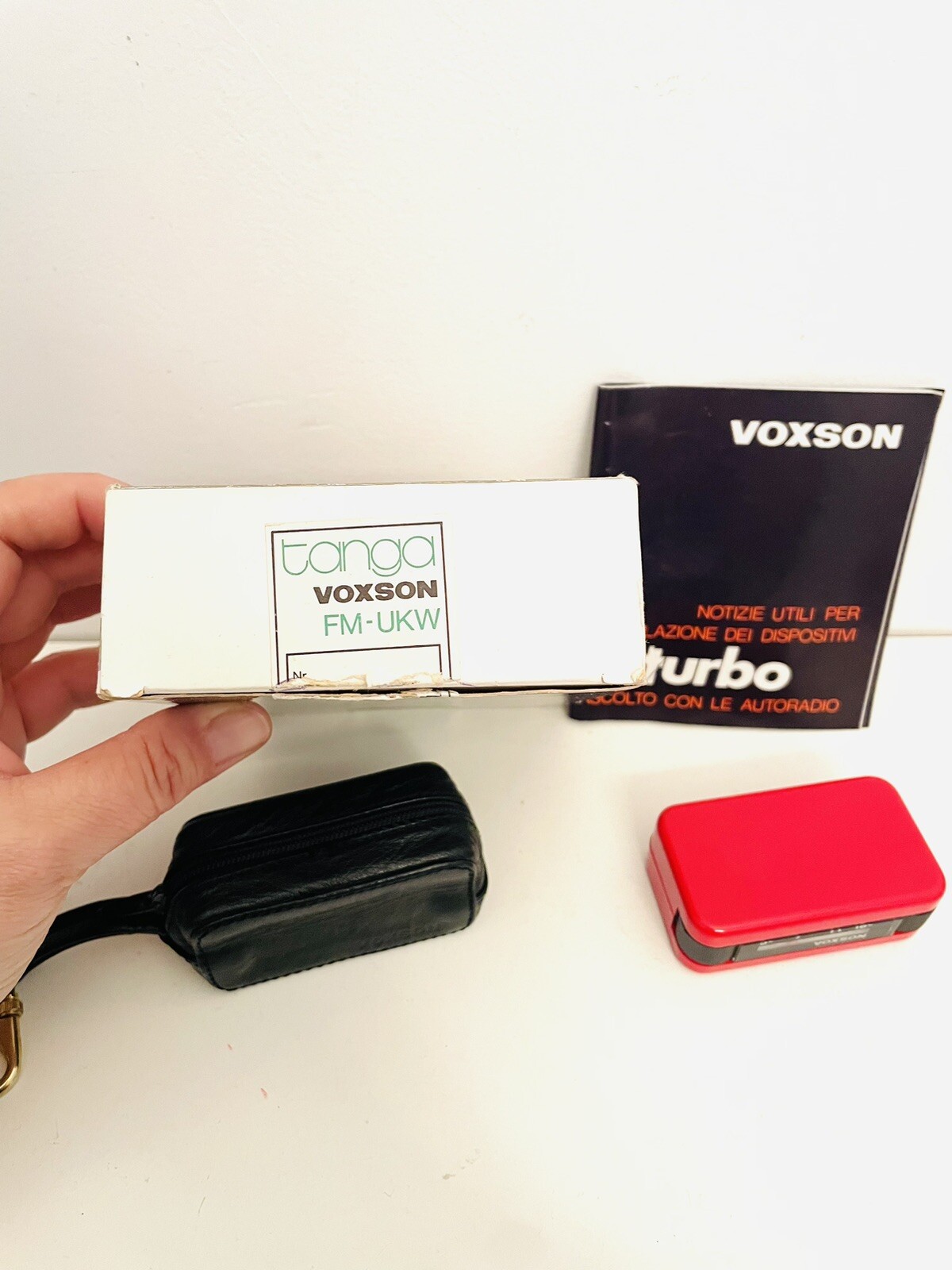 🟠 VOXSON TANGA Car Stereo NOS Back of Stock Bonetto Design