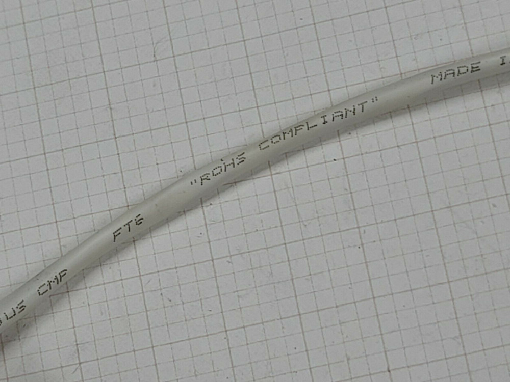 Lake Cable P222PRCS 22/2P Shielded Plenum Control Cable CMP White /50ft