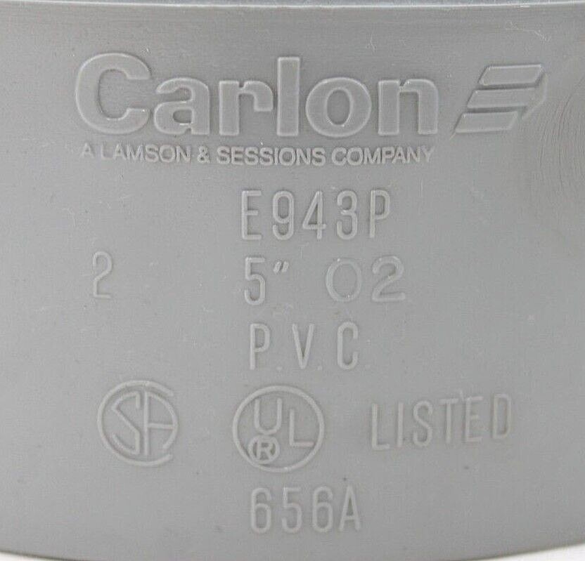 Carlon E943P 5" PVC Male Adapter