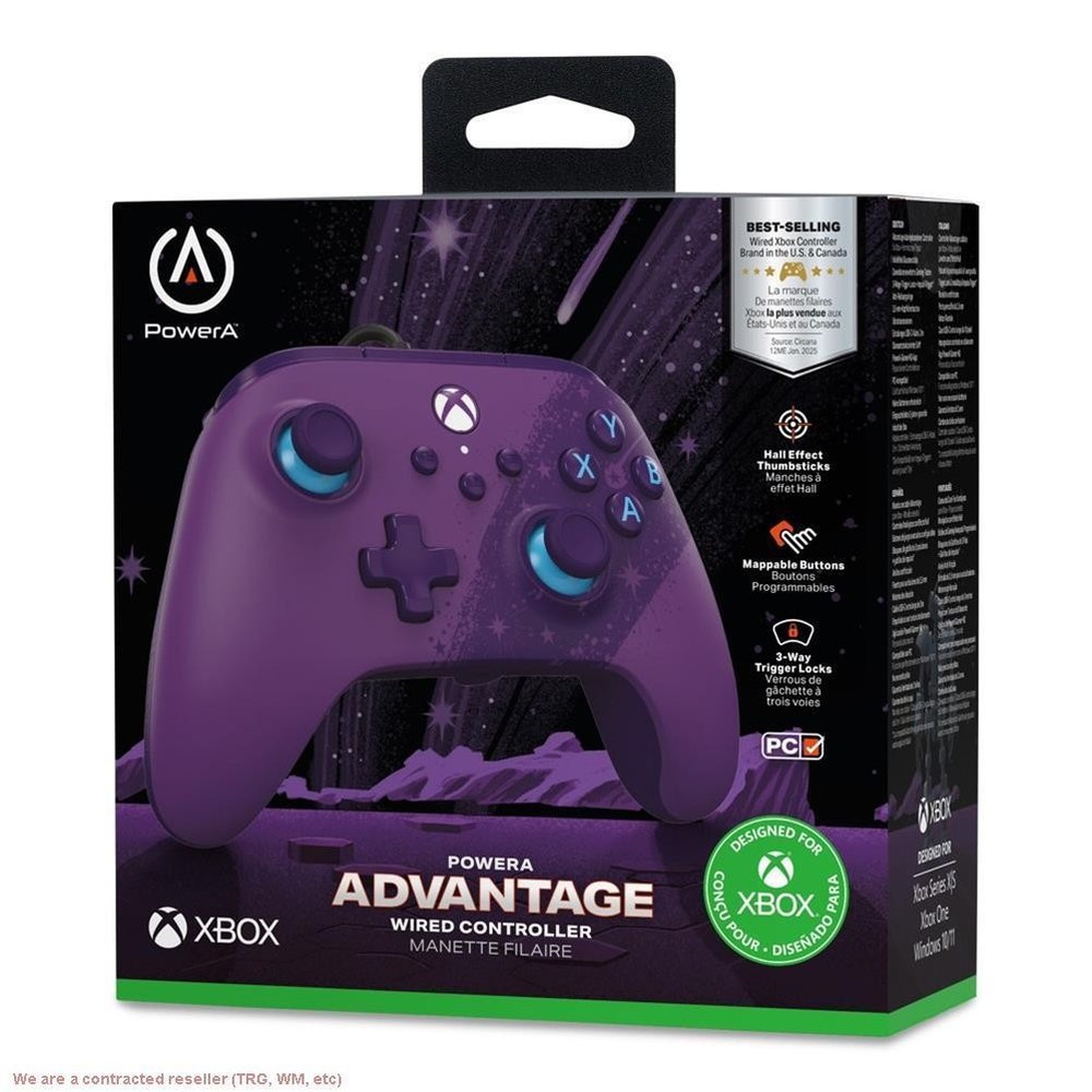 PowerA Advantage Wired Controller for Xbox Series X|S - Celestial Purple
