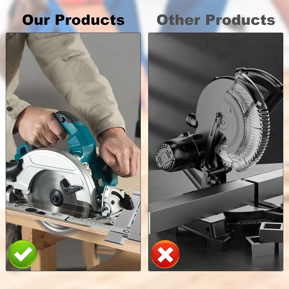Adjustable Electric Circular Saw Machine Edge Guide Positioning Cutting Board US