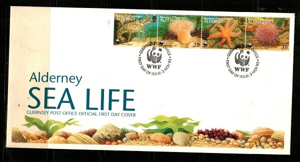 Alderney Scott 69 FDC