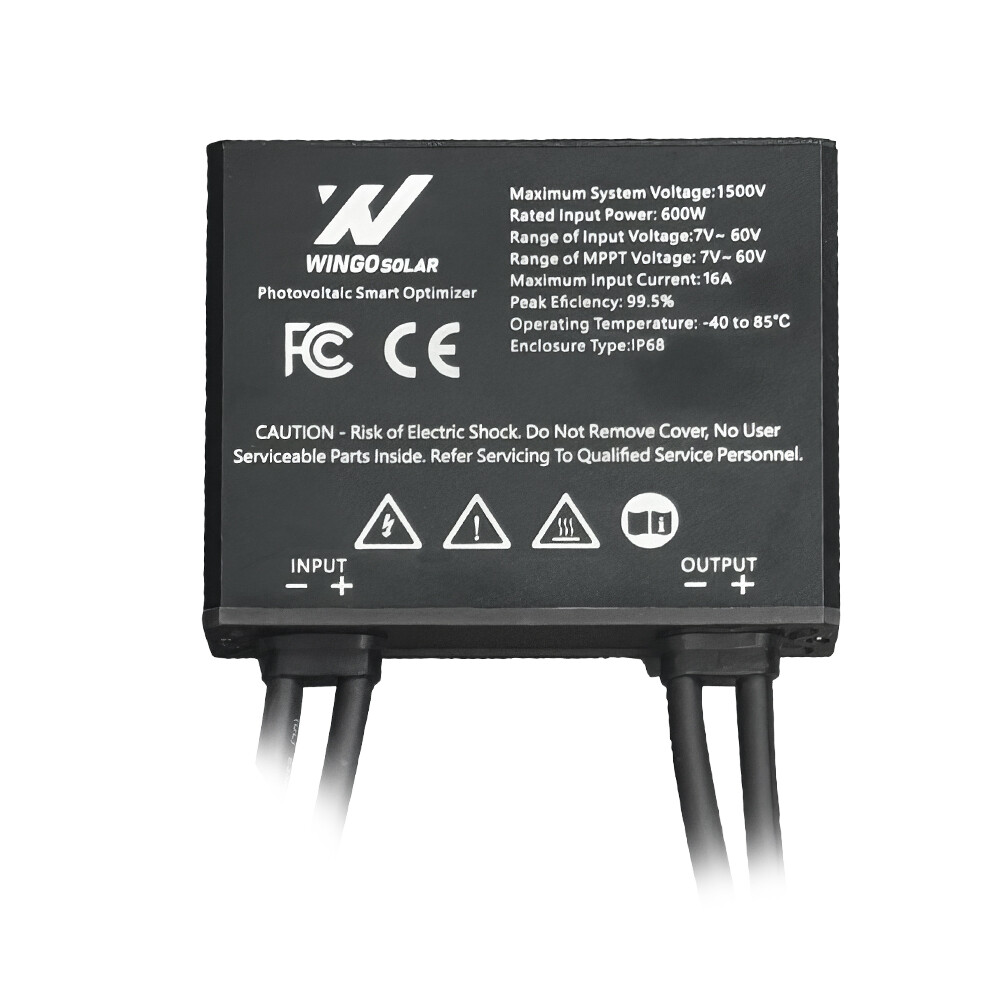 600W PV Power Optimizer MPPT Solar Optimizer, IP67 Waterproof, High Efficiency