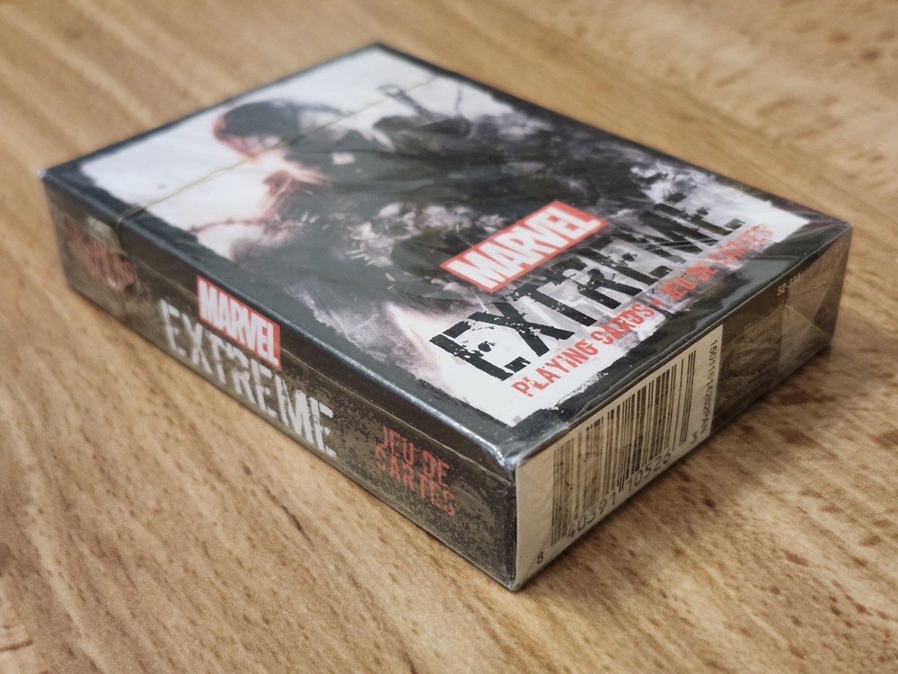 MARVEL Extreme Playing Cards Complete Deck Aquarius New Sealed