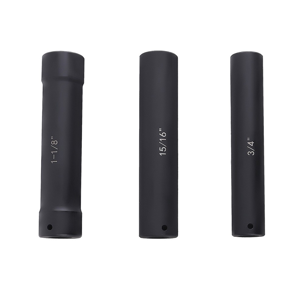 1/2 Inch Drive Extended Length Impact Socket Set 6PCS Extra Deep Socket Set