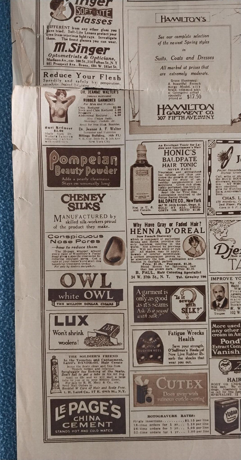 1/27/1918 NEW YORK WORLD PICTURE SECTION WW1 German Uboat & "Catalonia" of Spain