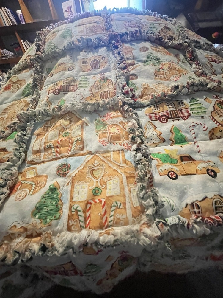 Gingerbread Rag Quilt