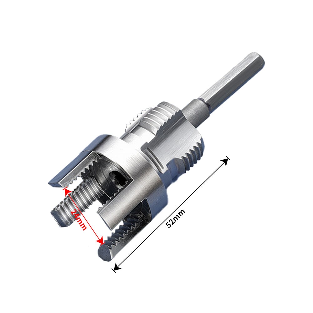 Integrated Internal & External Pipe Threading-Tool, PVC Pipe Threader Kit-NEW