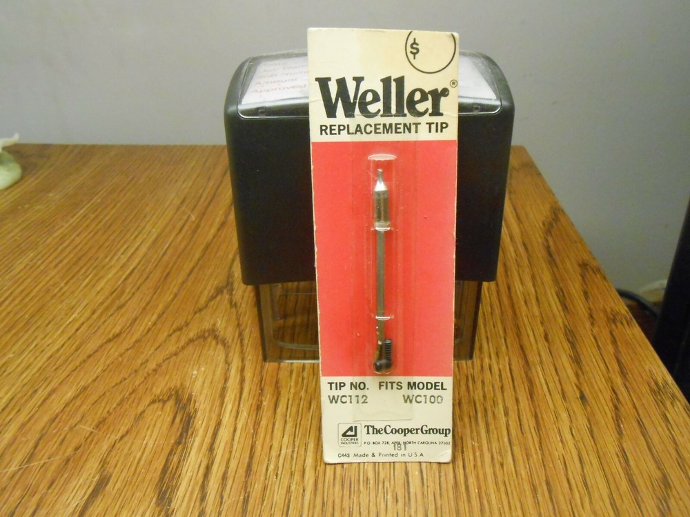 NEW WELLER NO. WC112 REPLACEMENT TIP FOR MODEL WC100