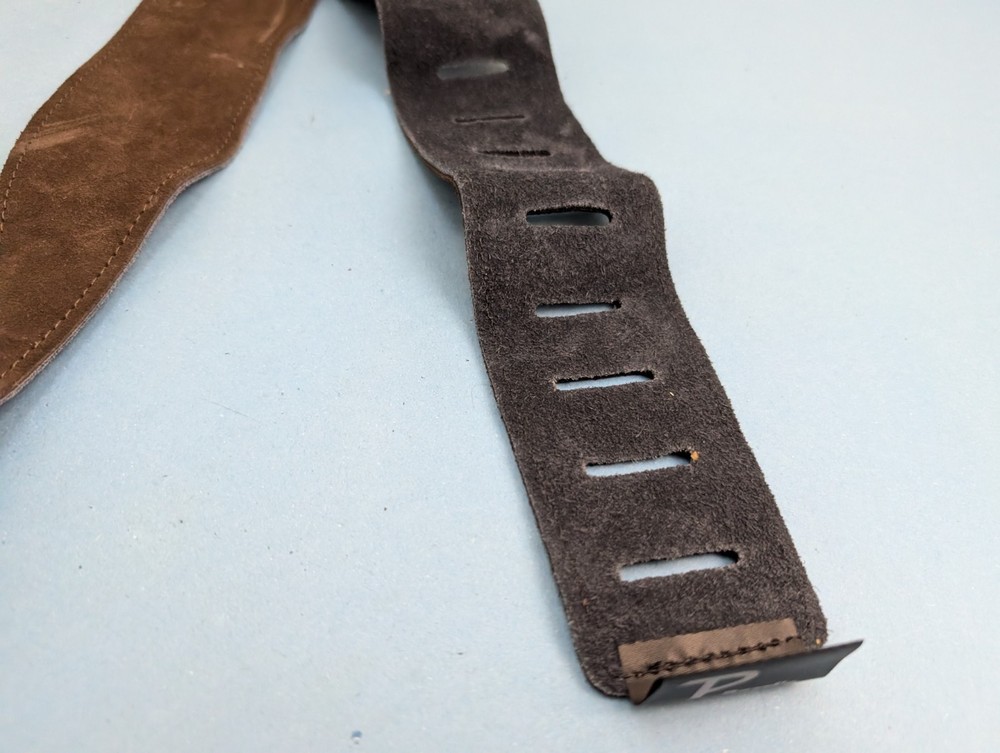 Perri's Leathers Brown Guitar Strap Canada