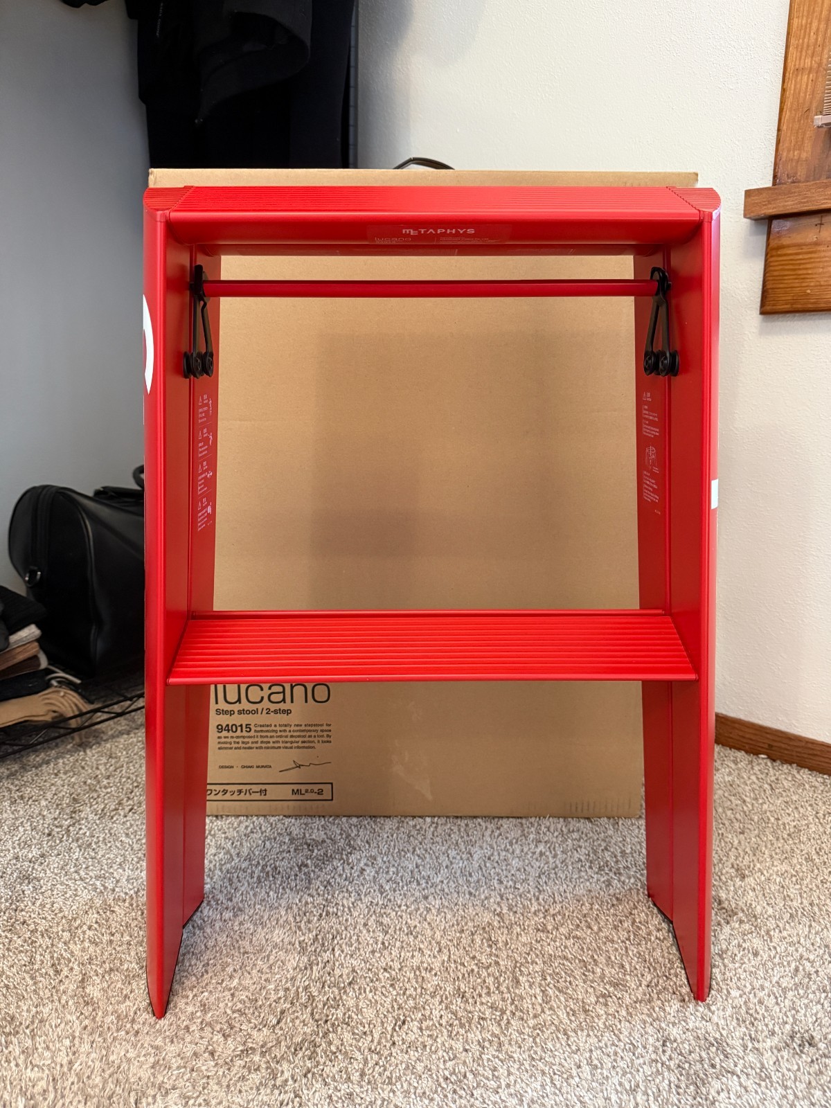 Supreme Lucano Step Ladder Red Box Logo FW18 100% Authentic (BRAND NEW)