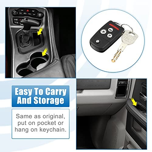 4 Button Car Flip Keyless Entry Remote Control Replacement Key Fob Proximity