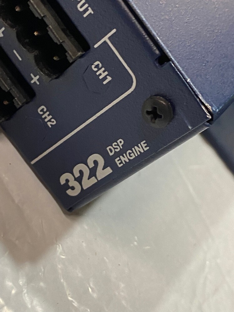 Symetrix 322 - 2 Input 2 Output Multi-Function DSP Processor With rack mount