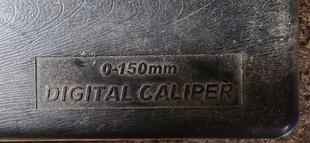 TTC Electronic Digital Caliper, 0 - 6" (0 - 150mm) Range